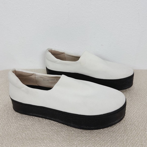 Opening Ceremony Cici‎ Platform Slip-on Sneakers in White Size 39 - Picture 2 of 9